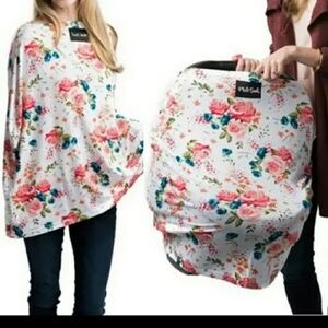 Milk snob French floral car seat and nursing cover
